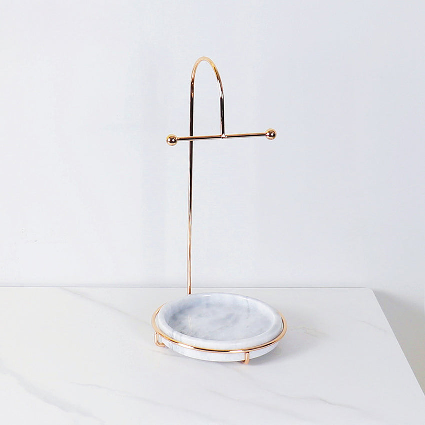 Marble Hanging Jewelry Display