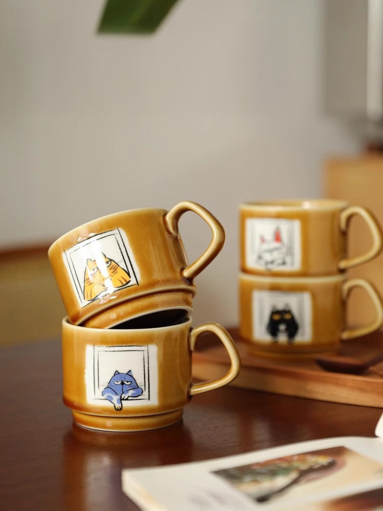 Sassy Kitty Stacking Mug
