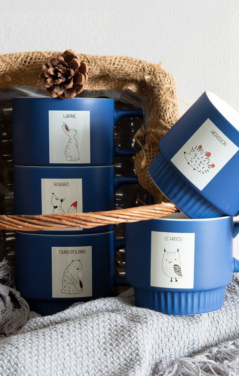 Parisian Creature Stacking Mug