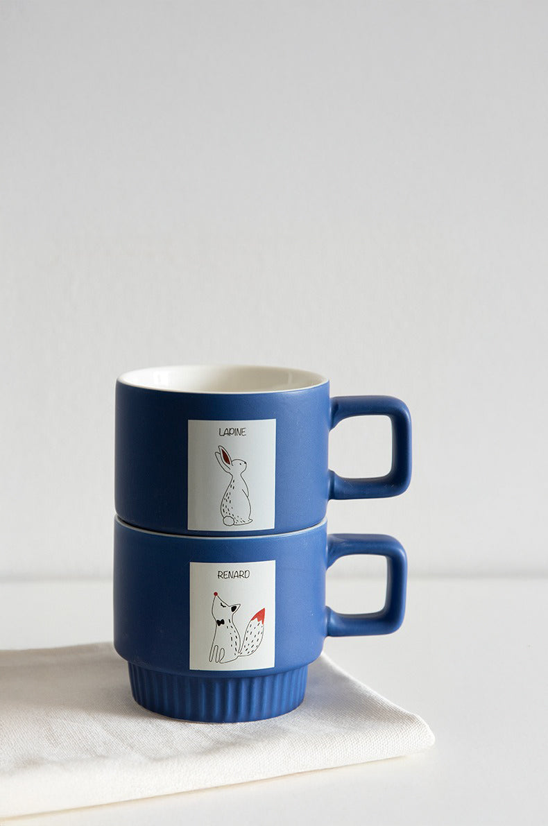 Parisian Creature Stacking Mug