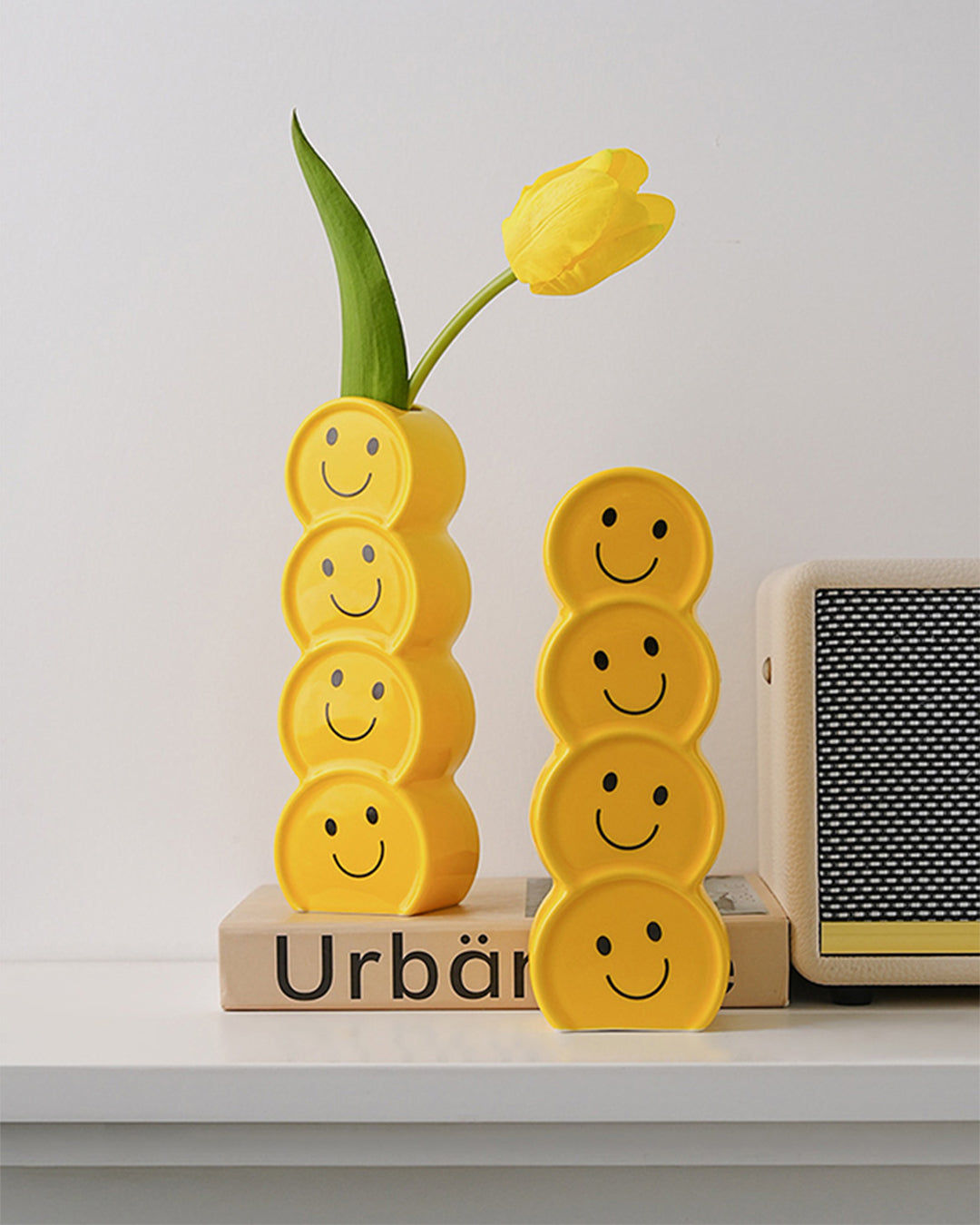 Smiley Face Vase