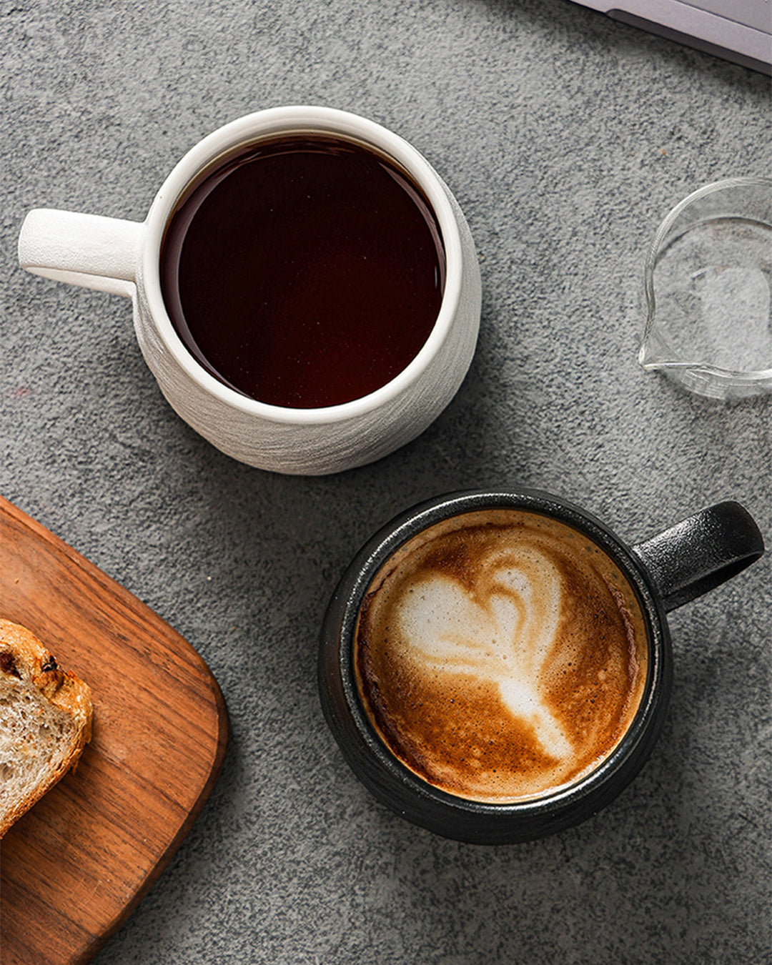 Stone-Textured Ceramic Mug