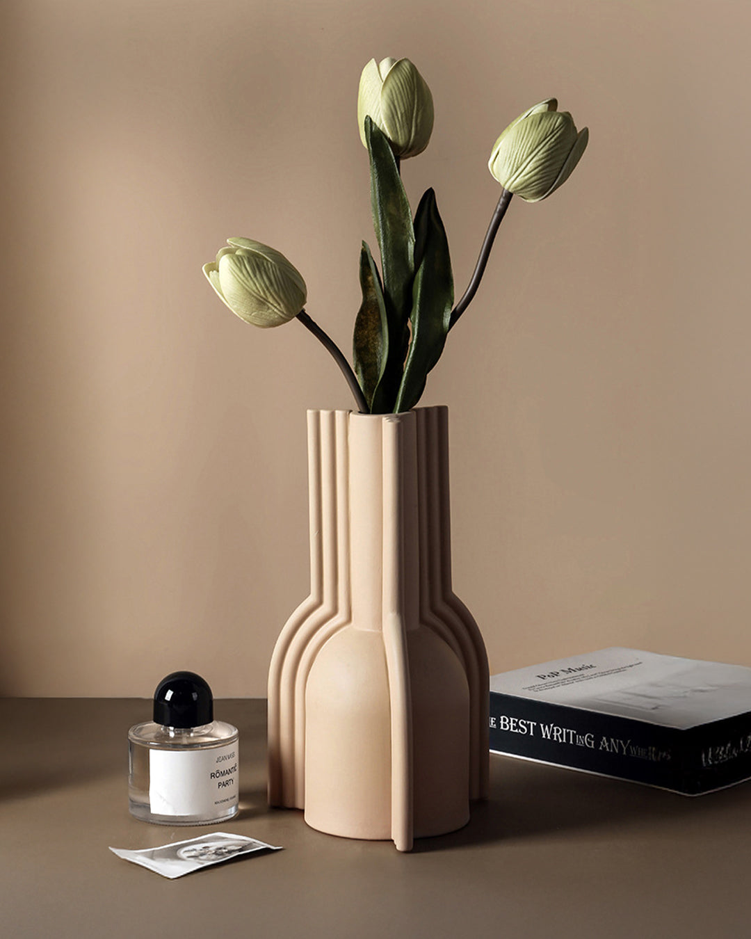 Morandi Handle Ceramic Vase
