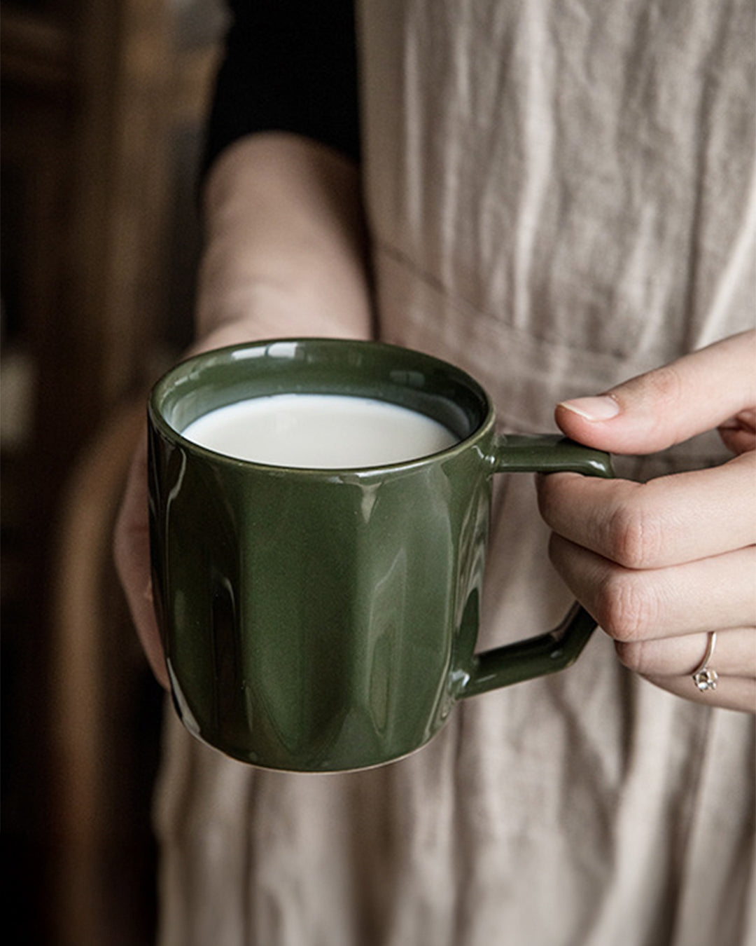 Retro Diamond-Cut Mug