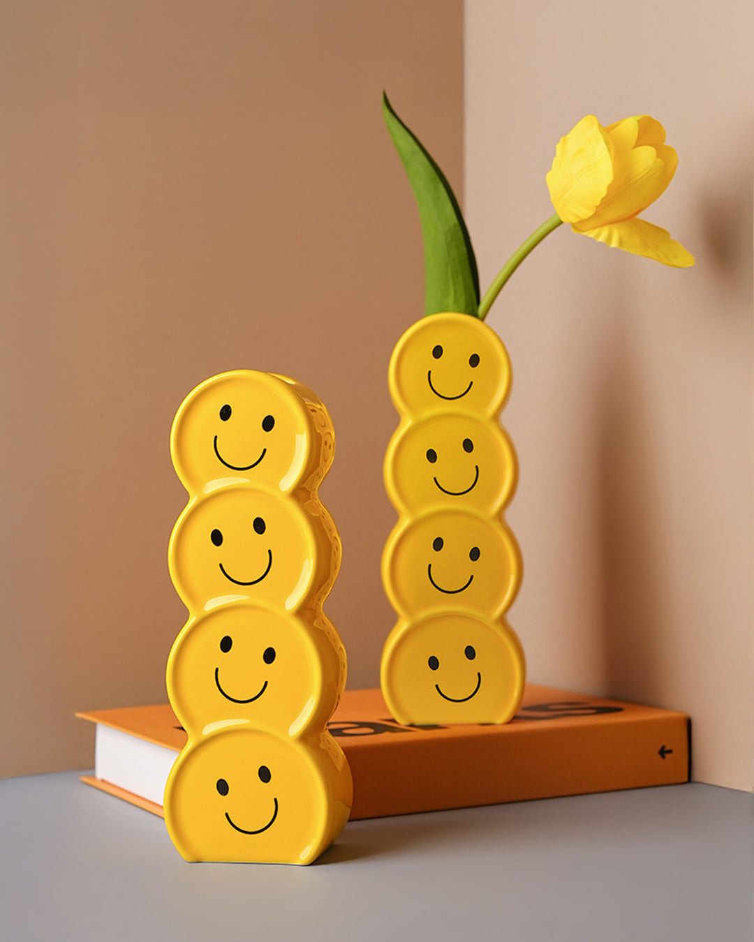 Smiley Face Vase