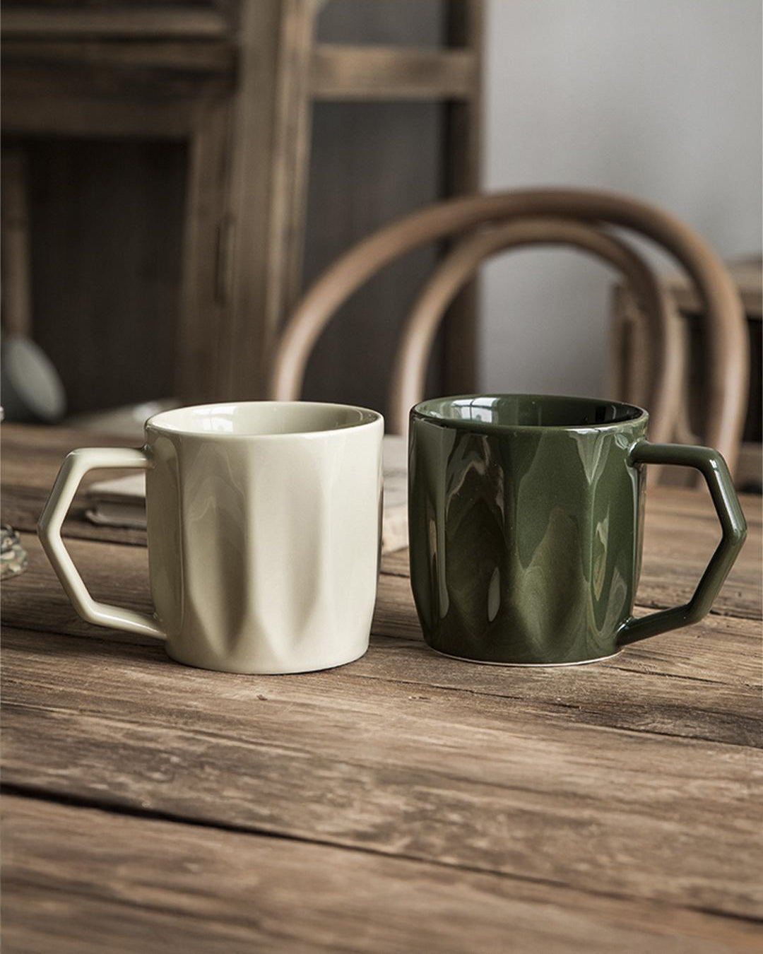 Retro Ceramic Coffee Mug