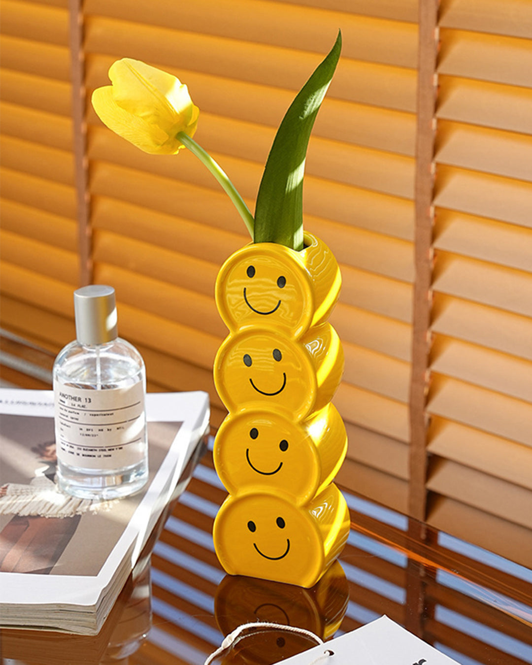 Smiley Face Vase