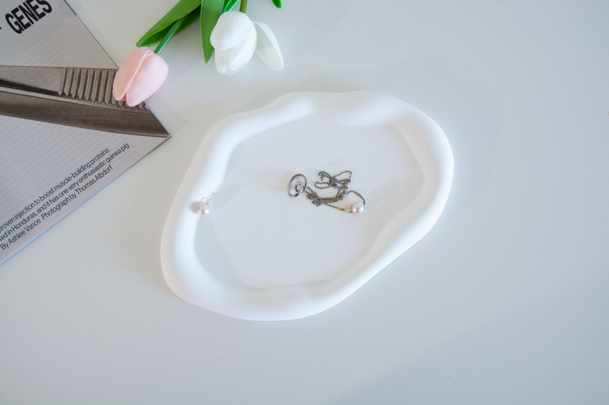 Irregular Plaster Sculpture Trays