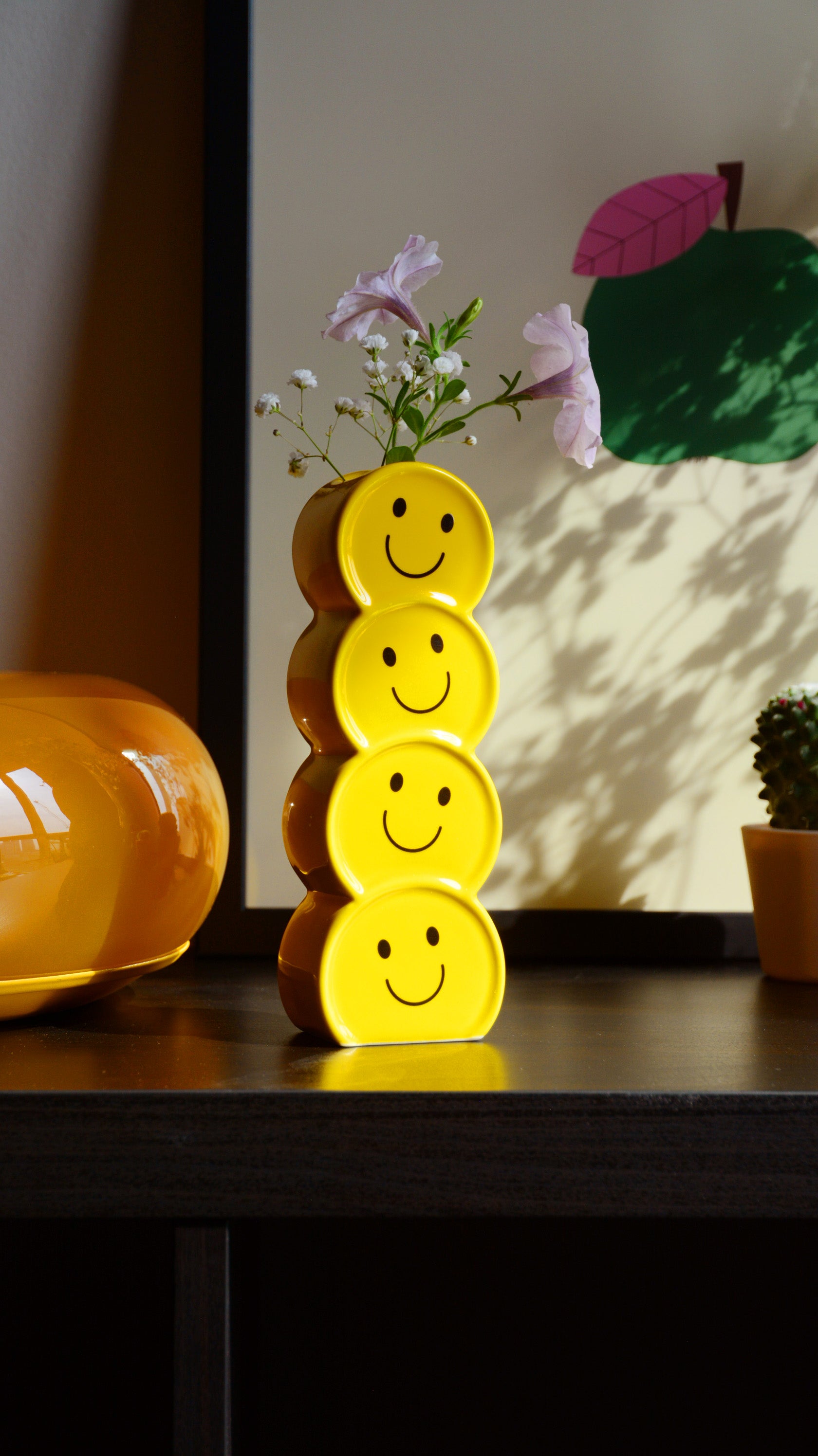 Smiley Face Vase