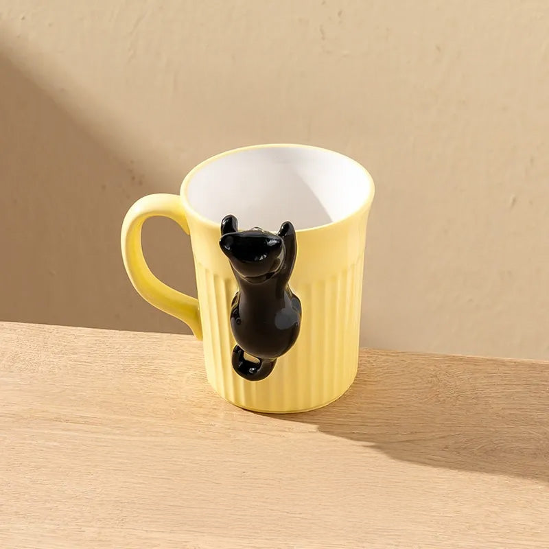 Peekaboo Cat Coffee Mug