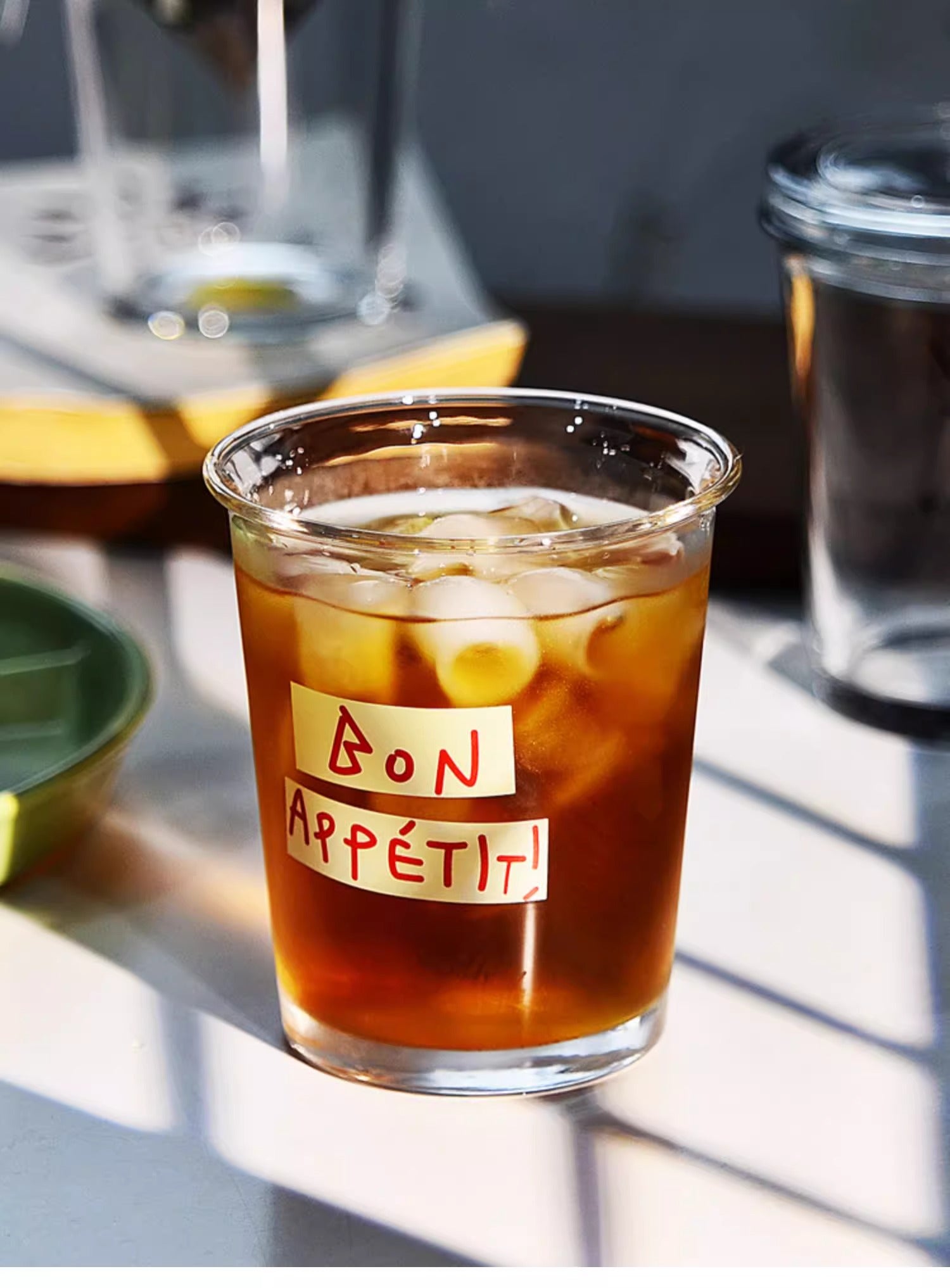 Bon Appétit Glass Cup
