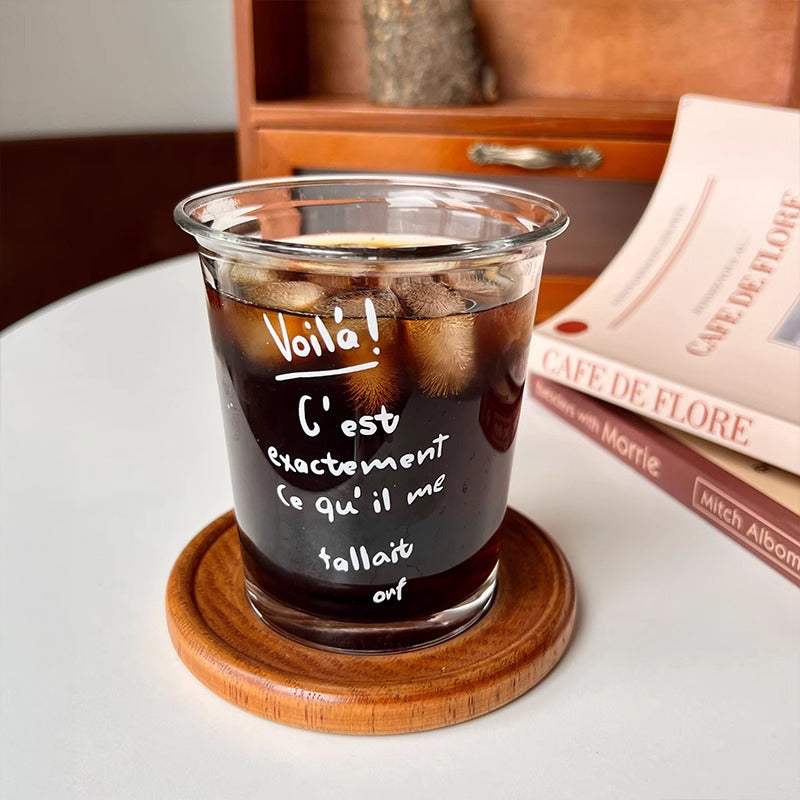 Voilà C'est Glass Cup