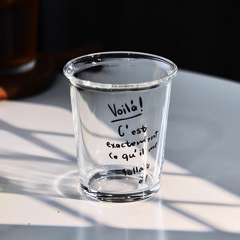 Voilà C'est Glass Cup