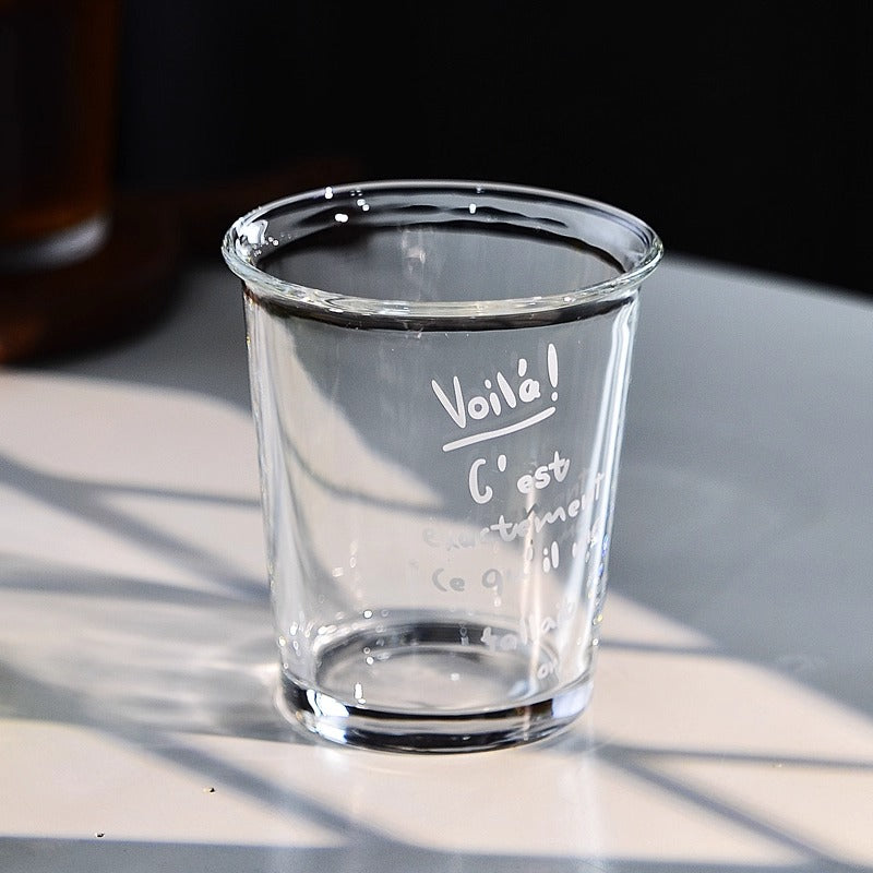 Voilà C'est Glass Cup