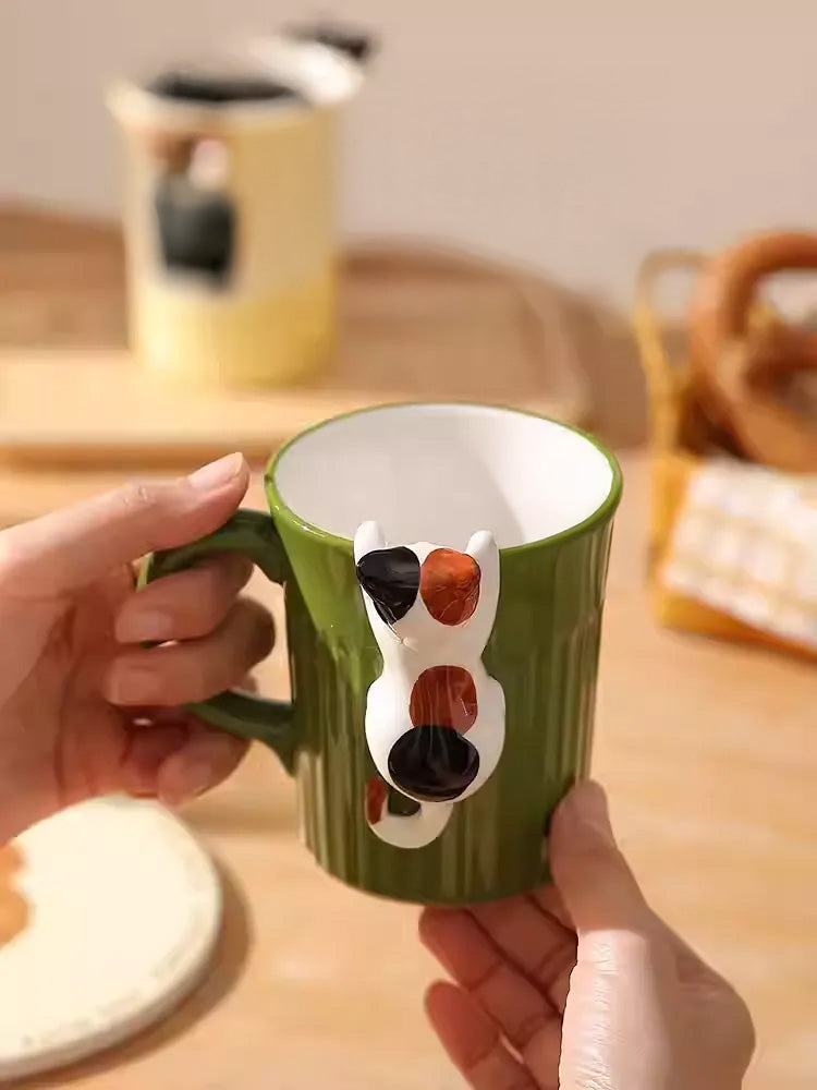 Peekaboo Cat Coffee Mug