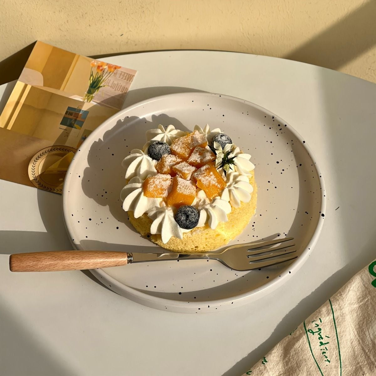 Speckled Ceramic Plate