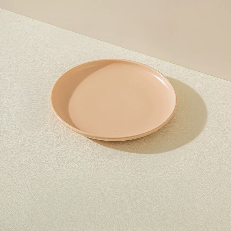 Matte Pastel Ceramic Plates